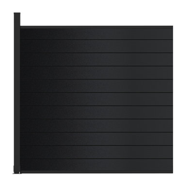 6Ft H Aluminum Privacy Fence For Outdoor Patio, Backyard And Garden Privacy Fence