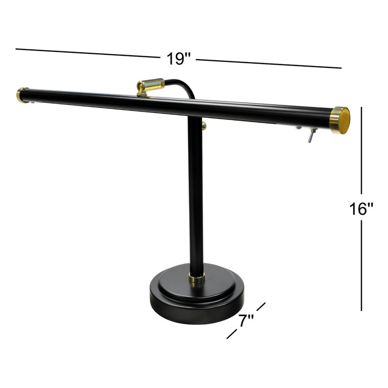 Metal Piano Lamp