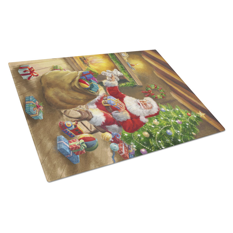 Planche à décharger père noël à déchargement de jouets père noël caroline