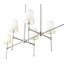 Lustre à 6 lumières de 48 po de large Heise-1880397173