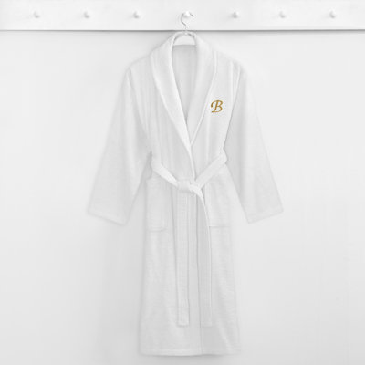 Peignoir personnalisé 100% coton éponge avec poches
