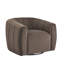 Fauteuil demi-tonneau pivotant rembourré Maravilla-1459303800