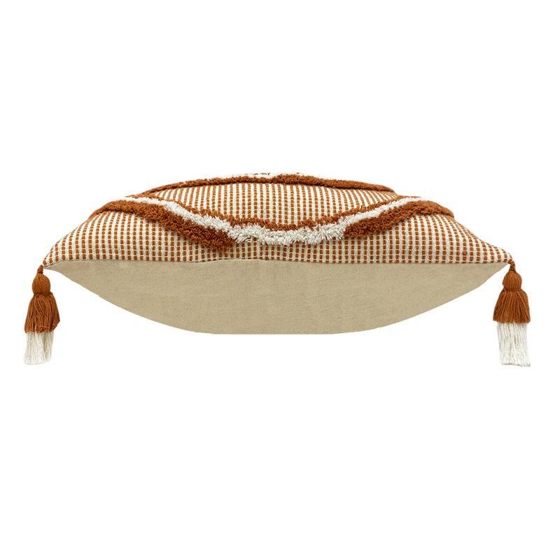 Orange Rectangular Cushion Cover, Brick