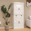 Armoire de rangement 71 po avec 4 portes
