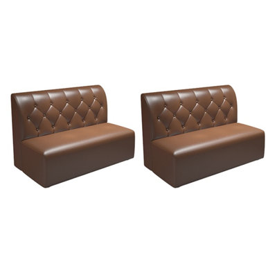 Banc rembourré en similicuir