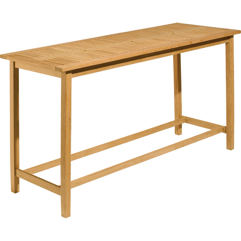 Table de bar Shanelle, Naturel