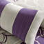 Édredon très grand imprimé en coton - taupe gris / mauve 2 taies décoratives 1 jupe de lit 3 coussins décoratifs élégants