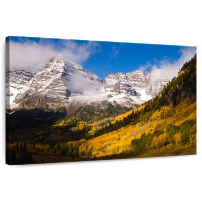 Alvord Maroon Bells Mountainside Aspens