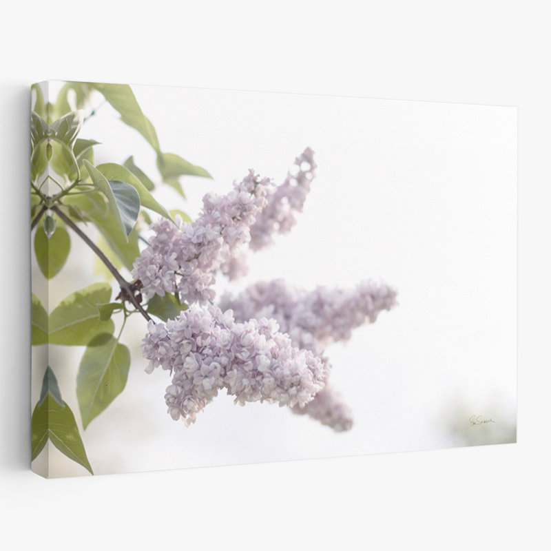 Branches florales - Lilas pâle I, H 16 po x l 24 po