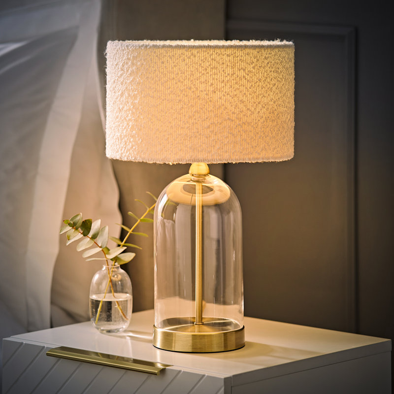 Glass Desk Lamp