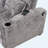 61.6" Chenille Convertible Sofa Bed With Adjustable Backrest, 2 Pillows, Cup Holders & USB Ports-2036995178