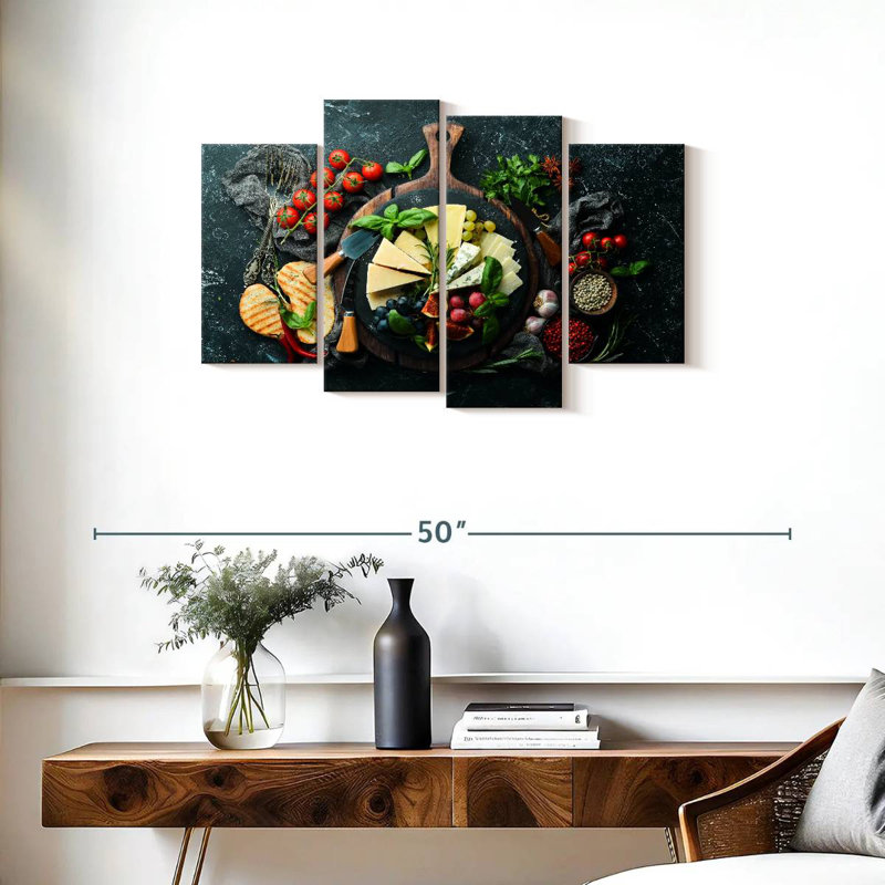Yarlin Cheese Appetizers, 22" H x 36" W
