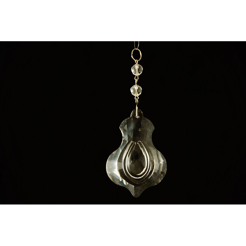 Ornement en cristal de faîteau pendalogue violin