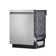 LG 24 in. PrintProof Stainless Steel Front Control Dishwasher with QuadWash, 3rd Rack & Dynamic Dry, 48 dBA