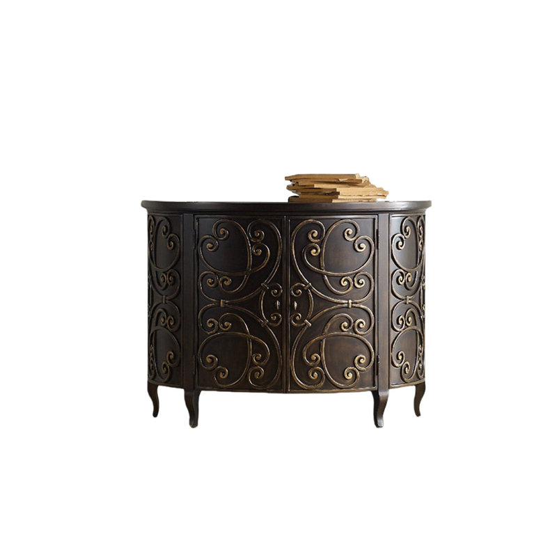 Buffet semi-circulaire nouveau classique