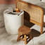 Basil Round Outdoor Side Table-1157577301