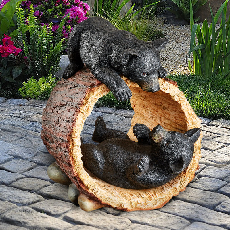 Statue de jardin oursons gross play bear