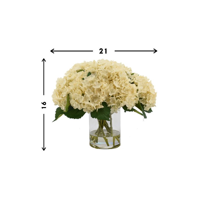 Hortensias en vase