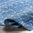 Maslah Geometric Moroccan Power Loom Performance Blue Rug-1205599539