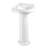 Kingston Brass Pilaster 22-Inch Ceramic Pedestal Sink (Single Hole)
