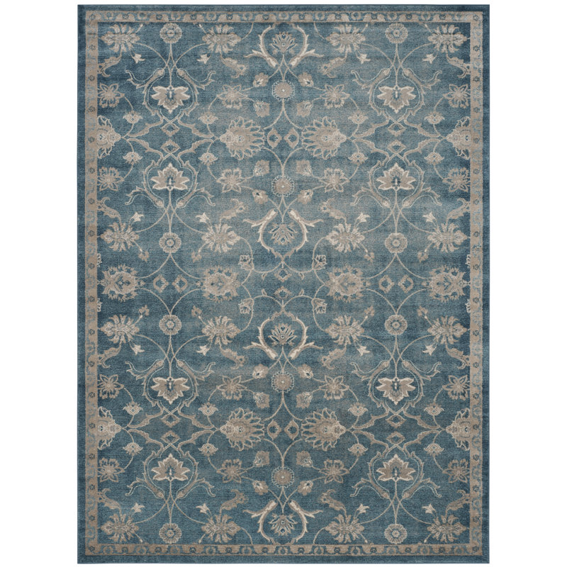 Pateley Oriental Area Rug, Rectangle 201 x 279 cm