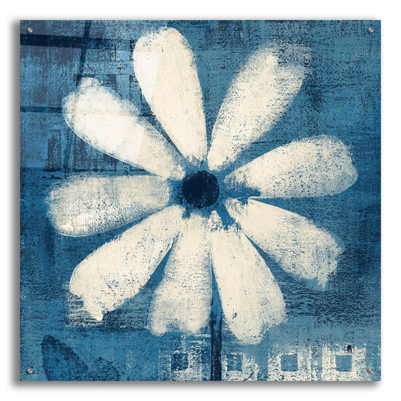 «Daisy For Belinda Blue» par Studio Mousseau, H 36 po x l 36 po x P 0,2 po