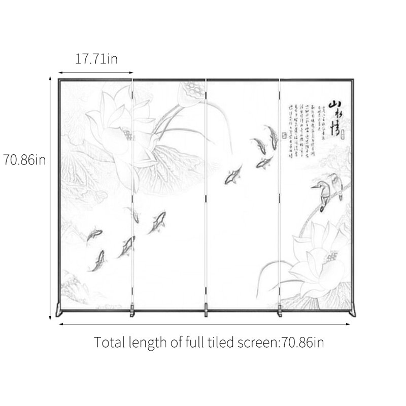 Uliano, H 70,86 po x l 70,86 po x P 1,37 po