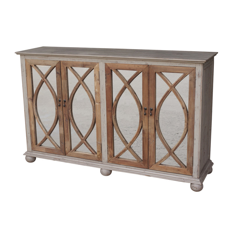 65 " W Pine Solid Wood