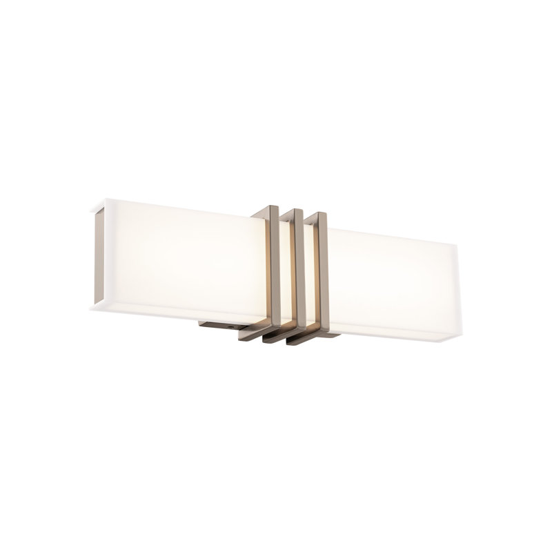 Minibar 1 - Light LED Bath Bar, Brushed Nickel