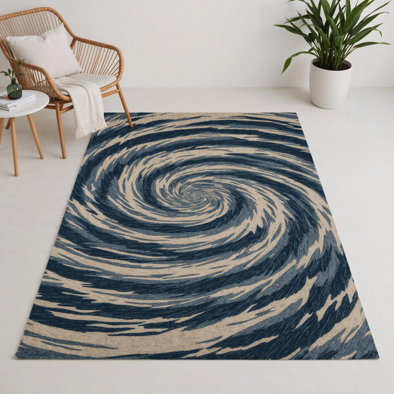 Tapis intérieur et extérieur gris Nature, Rectangle 5 pi x 7 pi