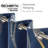 Givonni Gold Wave 42 Width Curtain Panel Pair-475695813-475695822