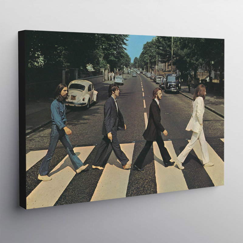 Abbey Road - Wrapped Canvas Print, 84cm H x 120cm W x 3.8cm D
