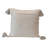 Mino Tassels Cotton Blend Throw Pillow