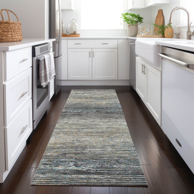 Tapis intérieur / extérieur gris Teya 