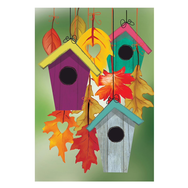 Troupeau de maisons d'oiseaux en suède