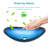 Bathroom Artistic Tempered Glass Vessel Bathroom Sink With Chrome Pop-Up Drain, Silver Boat Shape Bathroom Sink Above Counter (No Faucet)-120676350