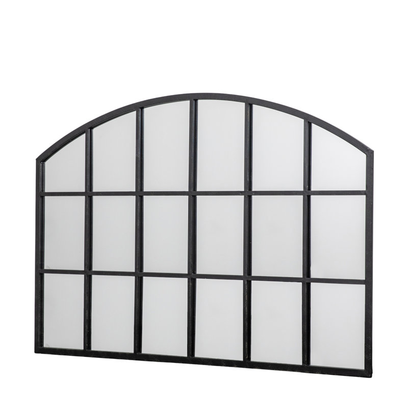Metal Arched Wall Mirror