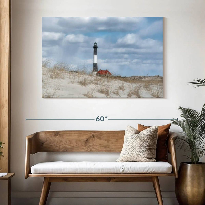 Fire island lighthouse Aletra, H 32 po x l 48 po