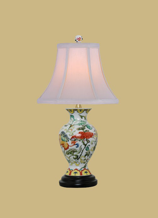 Shoemaker Porcelain Table Lamp
