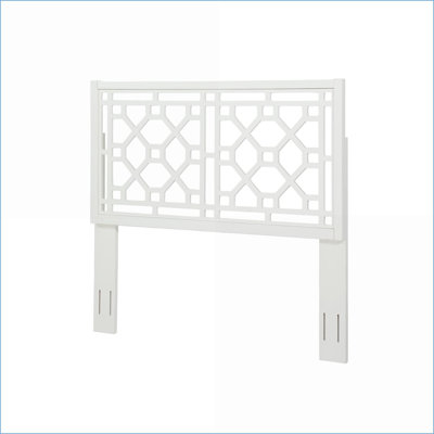 Tête de lit grand / double en bois de peuplier à hauteur ajustable Chippendale pour chambre principale / chambre d'amis
