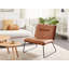 Loeva Faux Leather Side Chair
