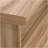 L-Shaped Desk, Brown Finish