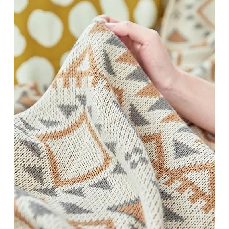 Knitted Throw Blanket