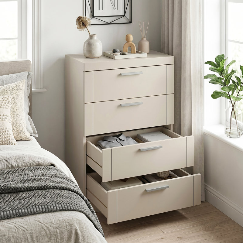  Kimberley 4 Drawer Chest of Drawers, Natural