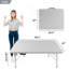Table pliante de rotin 4Ft, table portative extérieure d'intérieur pour camper-101110528
