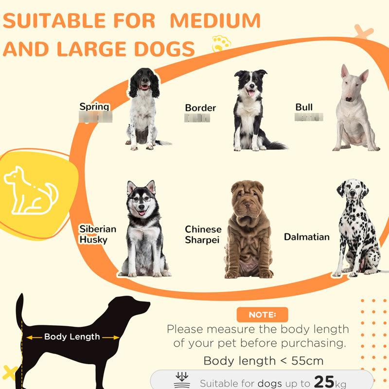 Meuble pour chenil pour chien d'intérieur avec portes doubles et rangement latéral, chiens de taille moyenne à grande, portes de rangement en noyer, noyer, pour moyennes et grandes