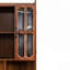 Bureau d'ordinateur d'angle en L pour bureau à domicile ou bureau d'étude, table d'étude de style moderne avec tiroirs, bibliothèque et huche, conception en L 2 en 1, grand espace de travail