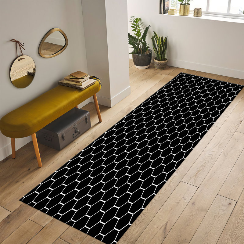 Tapis à motif floral doux à motif floral rehaussé de motifs floraux, idéal pour la décoration intérieure de maisons classiques et contemporaines