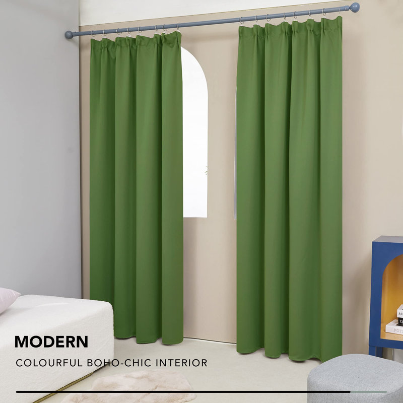 Profeta Blackout Curtain, 55cm Width x 220cm Drop