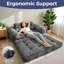 Boneless Gaint Folding Sofa Bed, U-Shaped Convertible Bean Bag Sofa Bed-1943747743